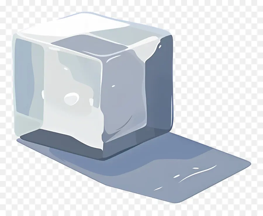 Cubo De Gelo，Cubo Transparente PNG