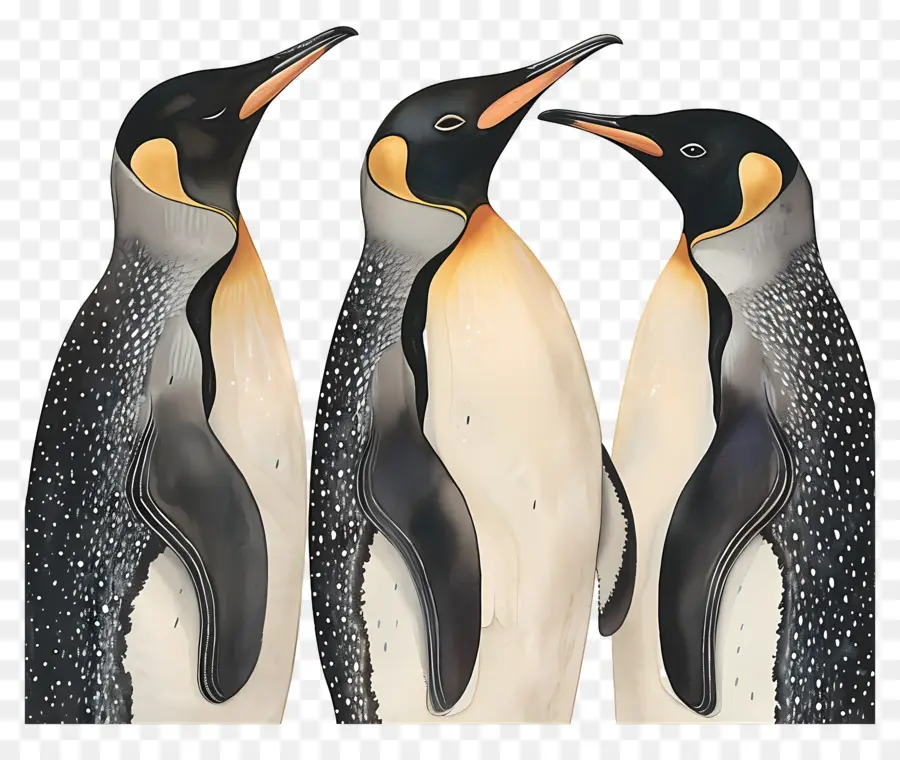 Pinguins，Bonito PNG