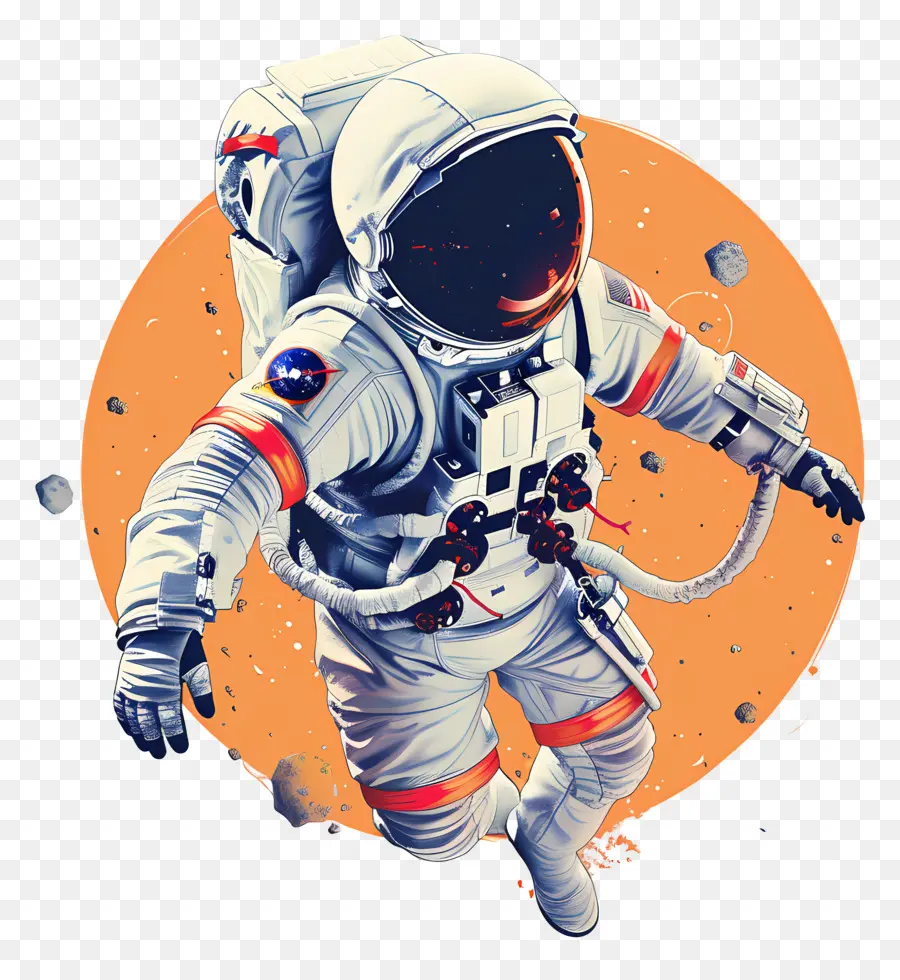 Astronauta，Lua PNG