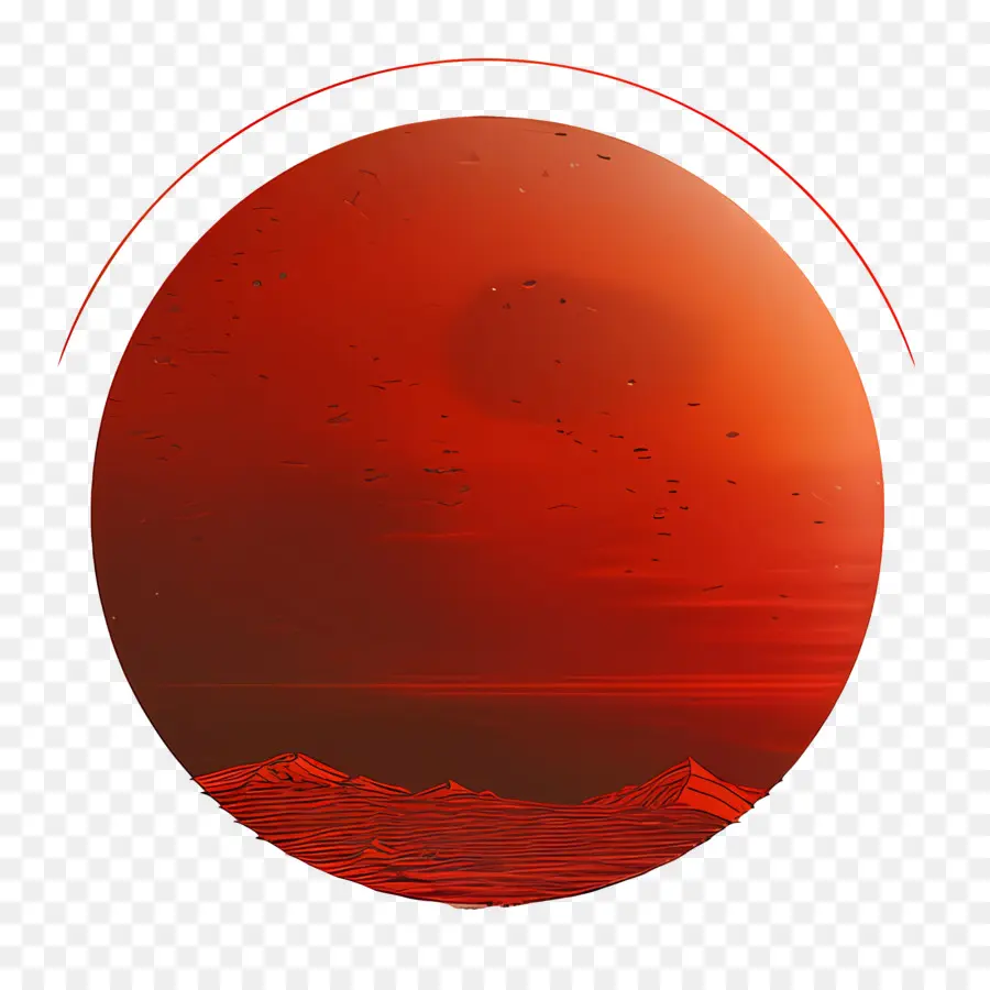 Planeta，Planeta Vermelho PNG