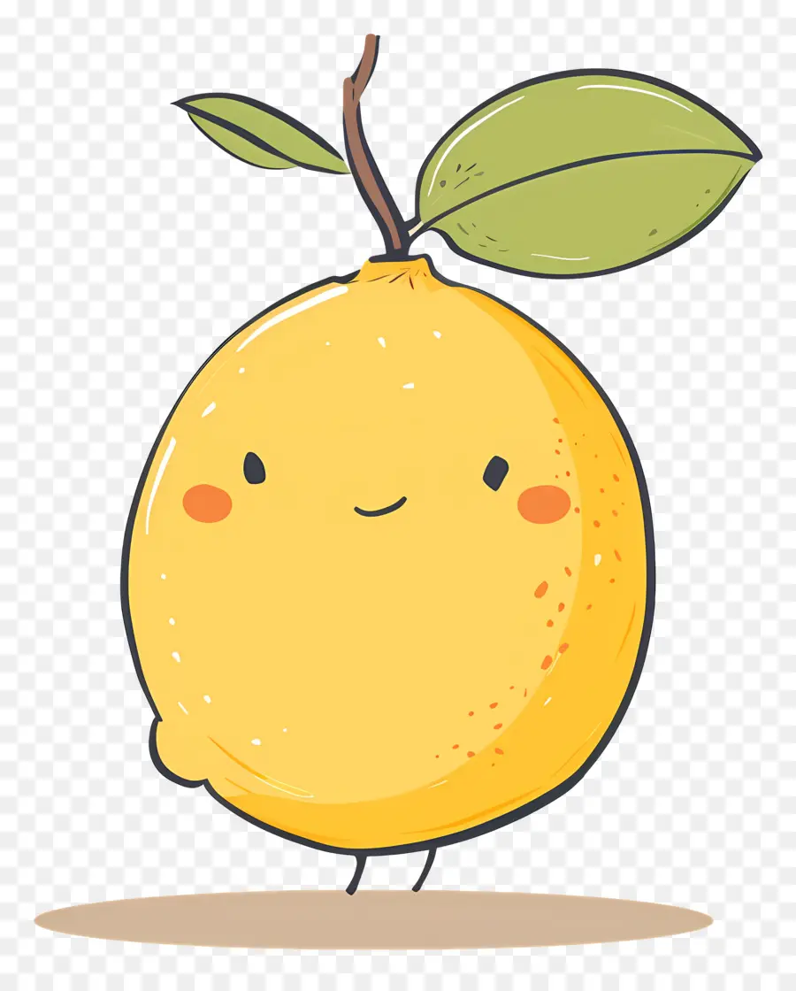 Limão，Frutas Sorridentes PNG