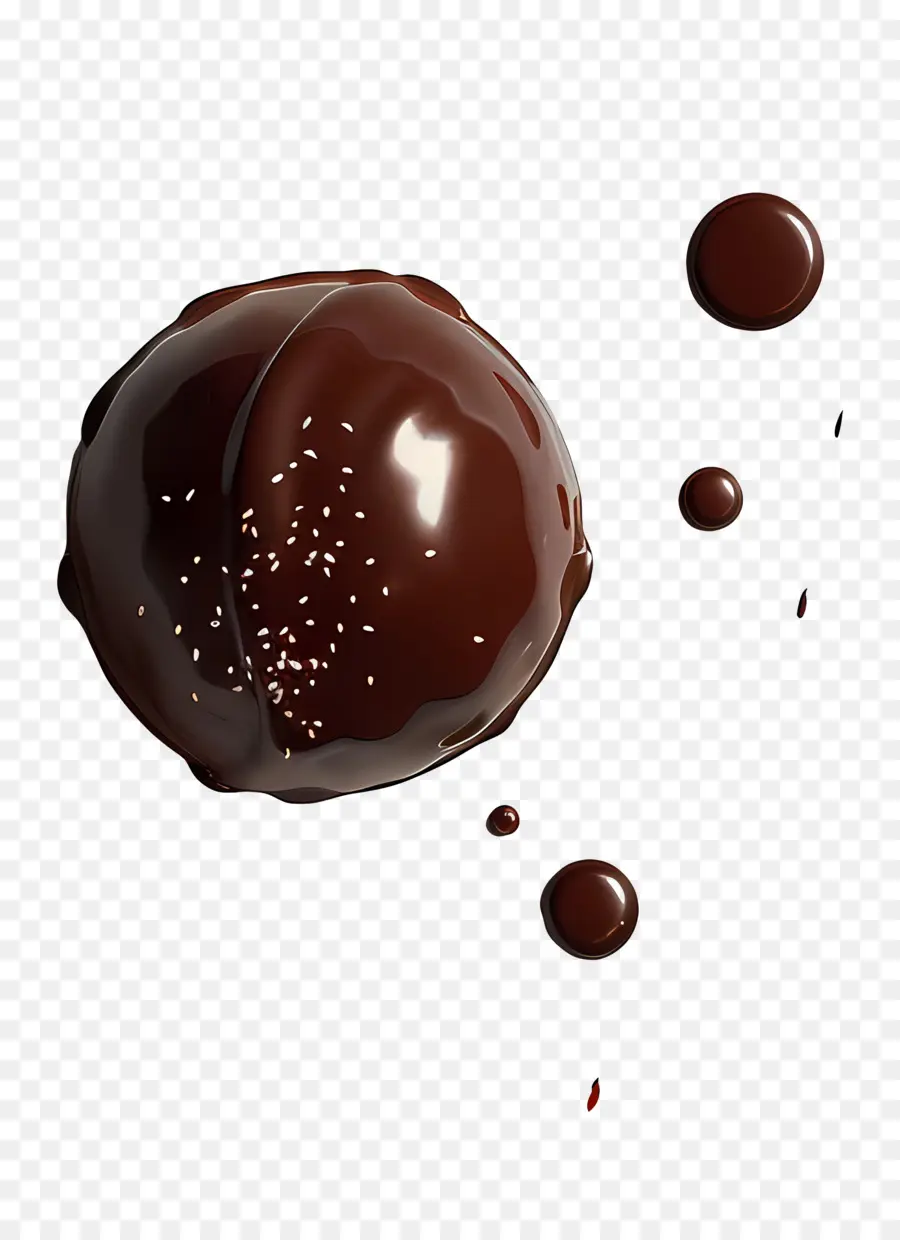 Chocolate，Cereja Coberta De Chocolate PNG