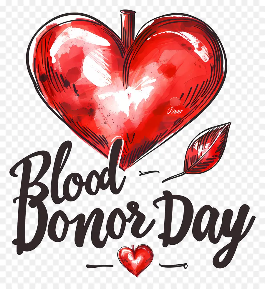 Mundial Do Doador De Sangue Dia，Handdrawn PNG