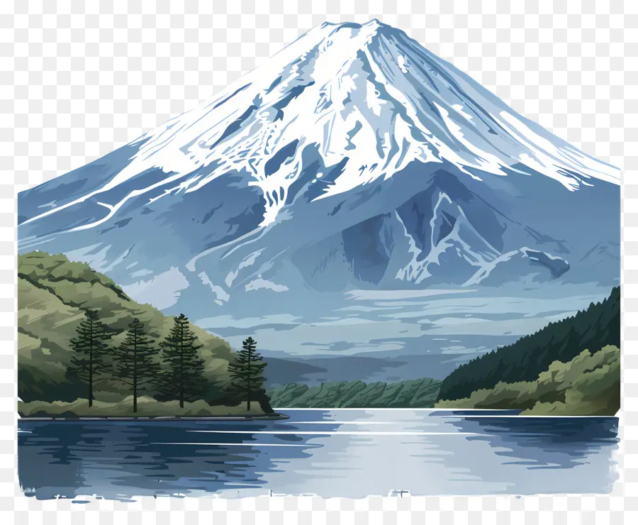 Fuji A Montanha，O Monte Fuji PNG