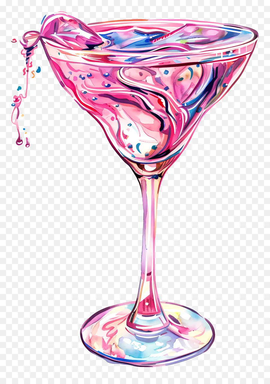 Cor De Rosa Cocktail，Pink Martini PNG