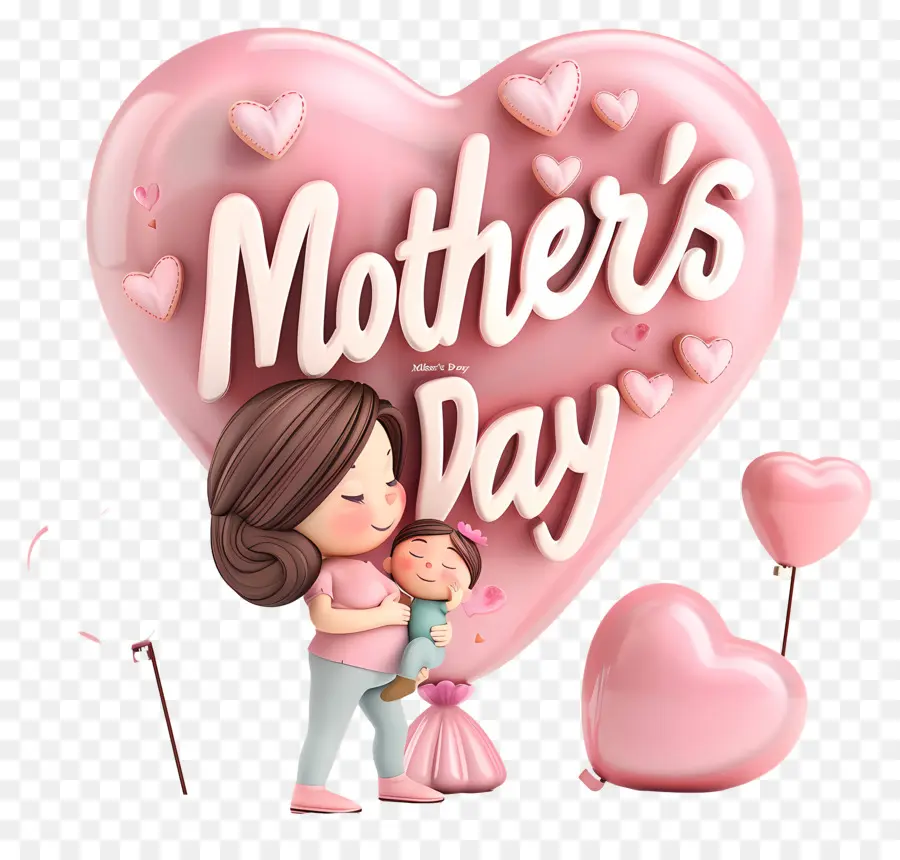 Dia Das Mães，Mãe E Do Bebê PNG