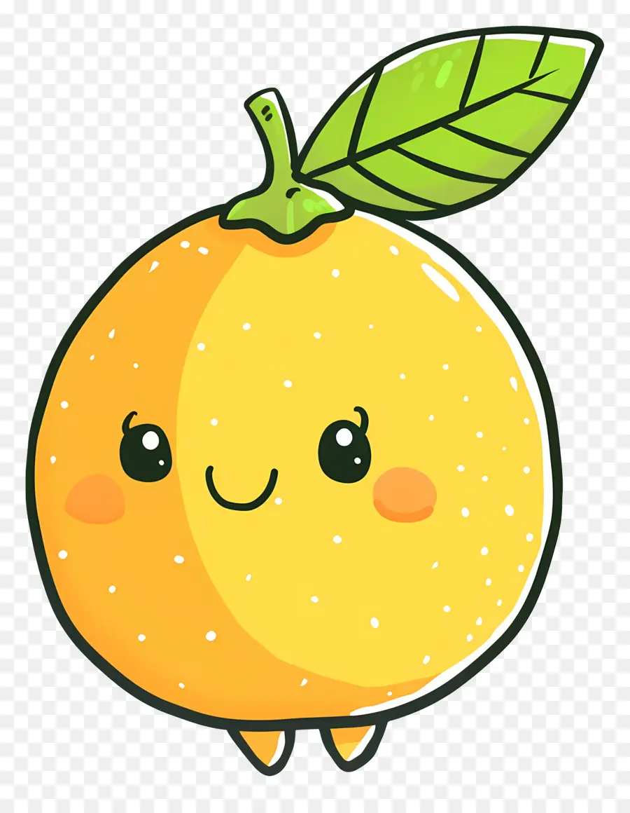 Limão，Laranja De Desenho Animado Fofo PNG