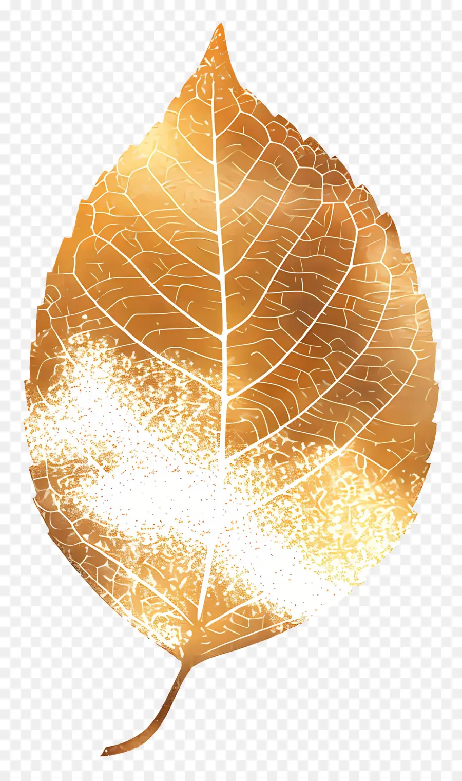 A Folha De Ouro，Material Orgânico PNG