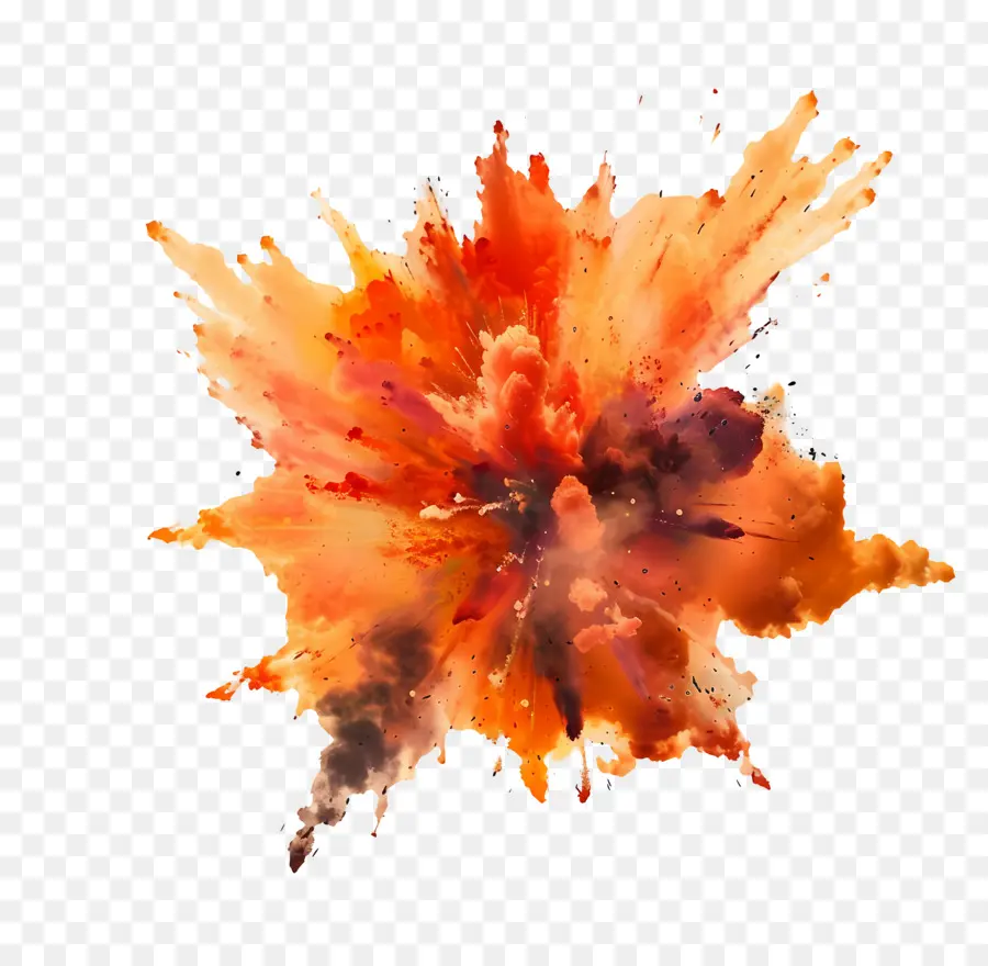 Explosão，O Paint Splatter PNG