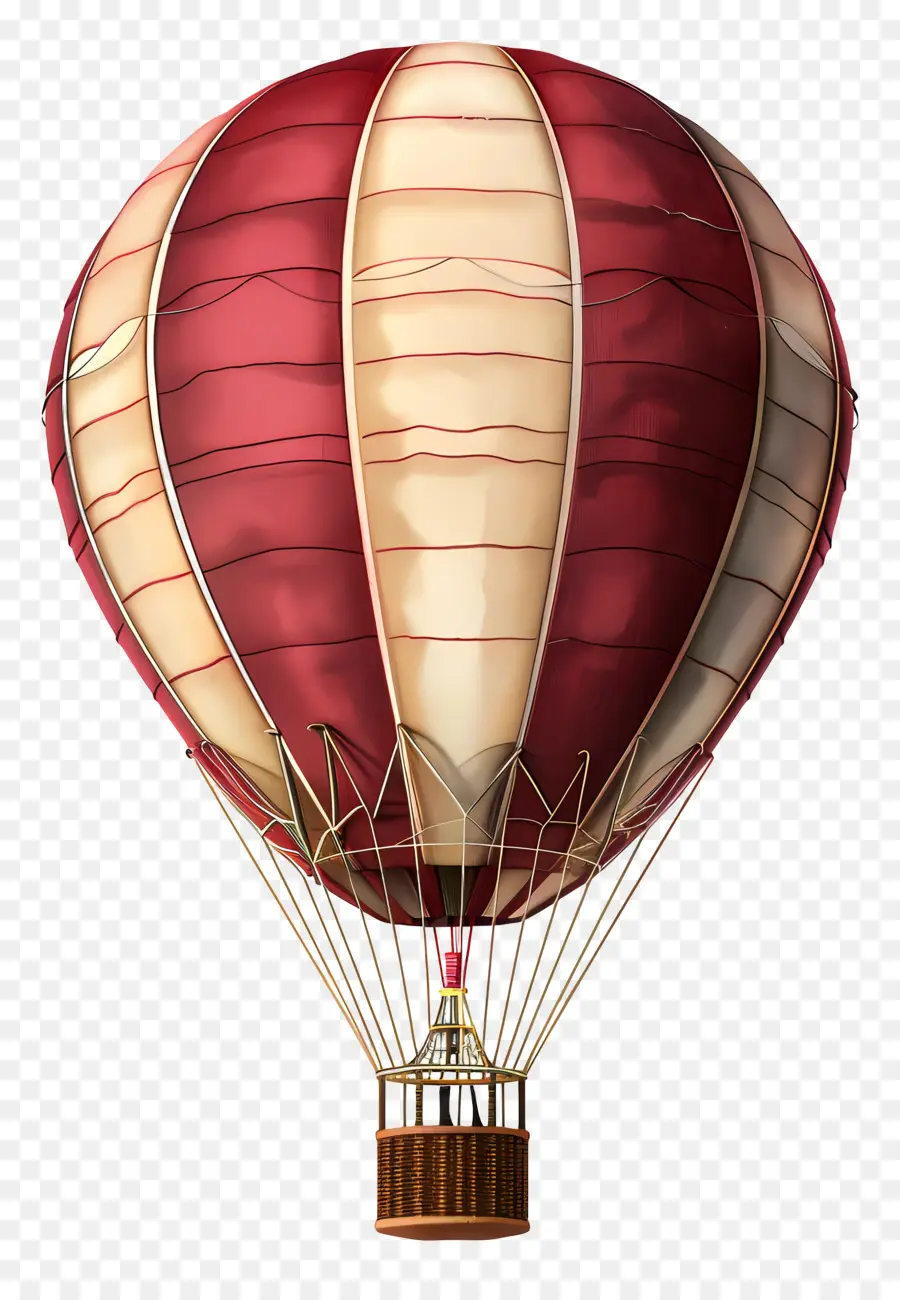 Balão De Ar Quente，Balão Vintage PNG