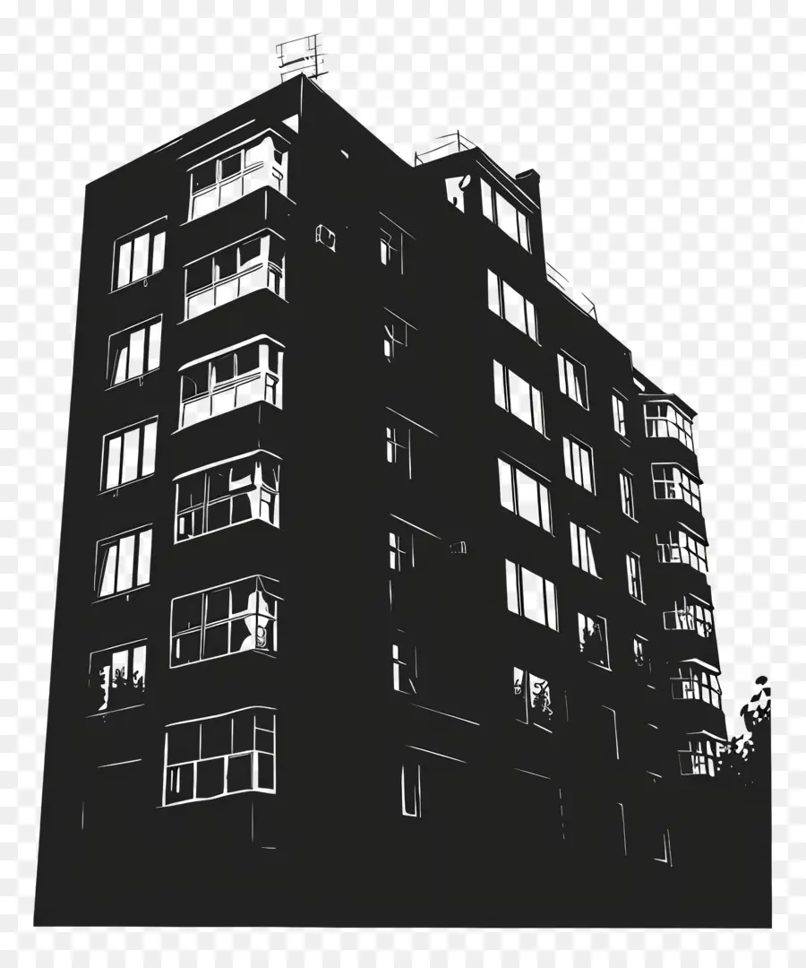 Apartamento，Ilustração 3d PNG