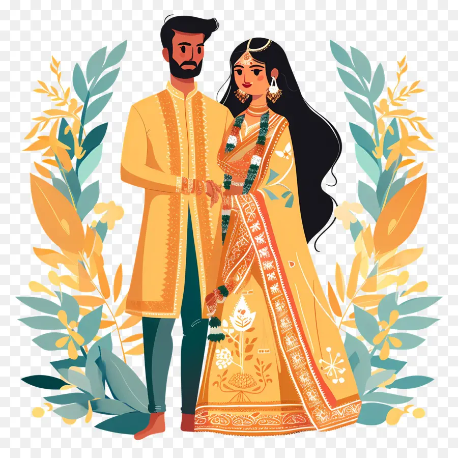 Casamento Indiano，Casamento Hindu PNG