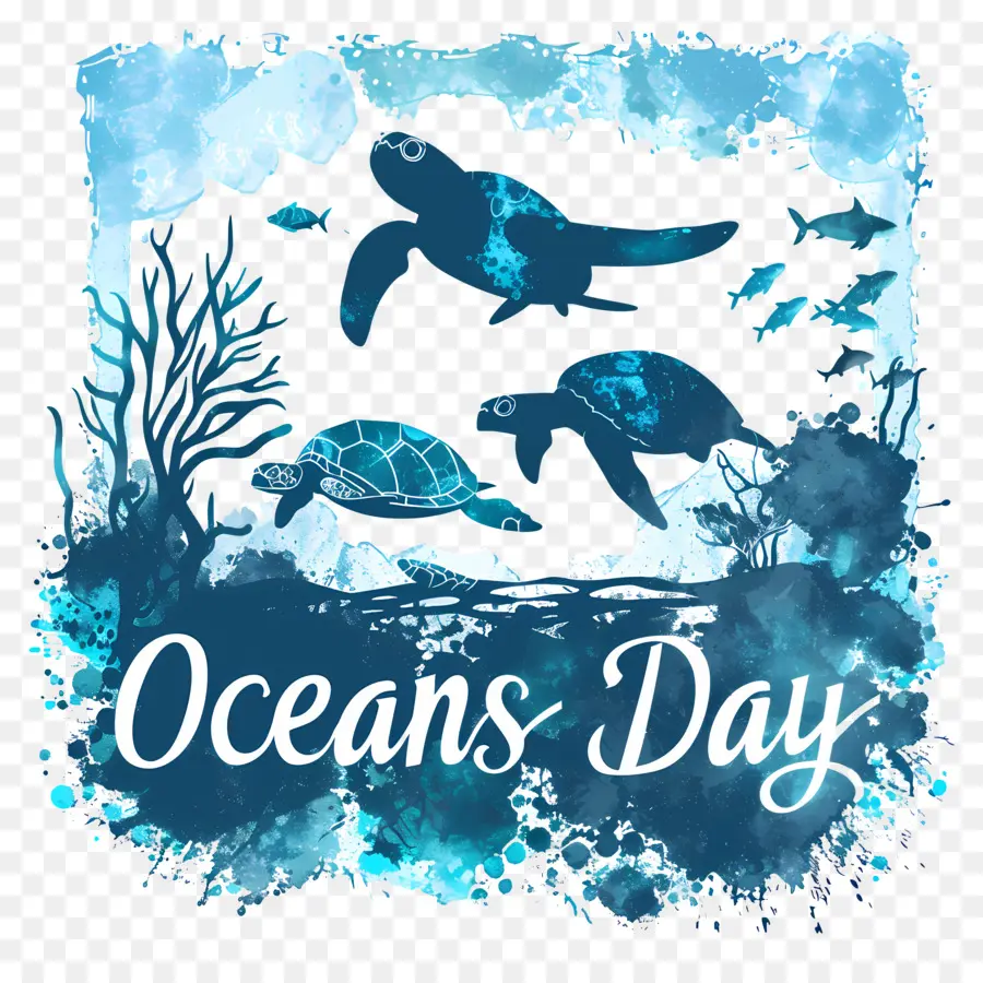 O Dia Mundial Dos Oceanos，Conservação Do Oceano PNG