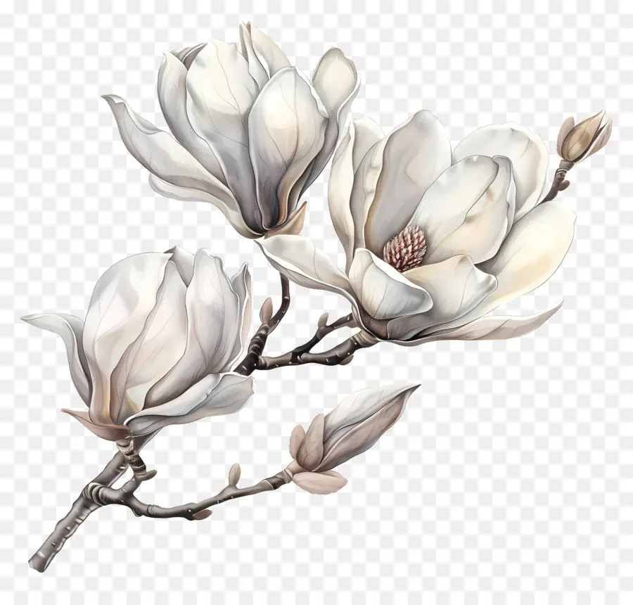 Magnolia Flores，Flor De Magnolia PNG