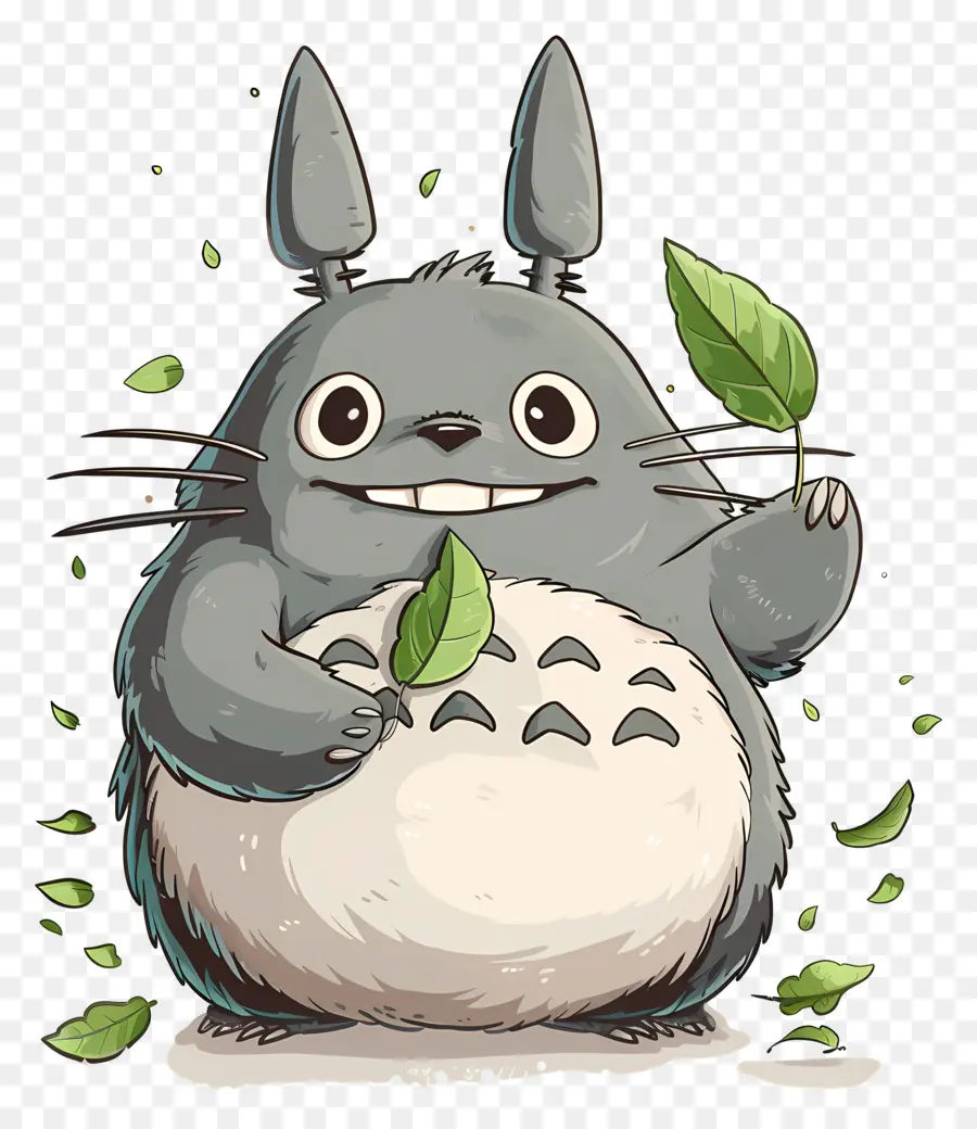 Totoro，Criatura De Desenho Animado PNG