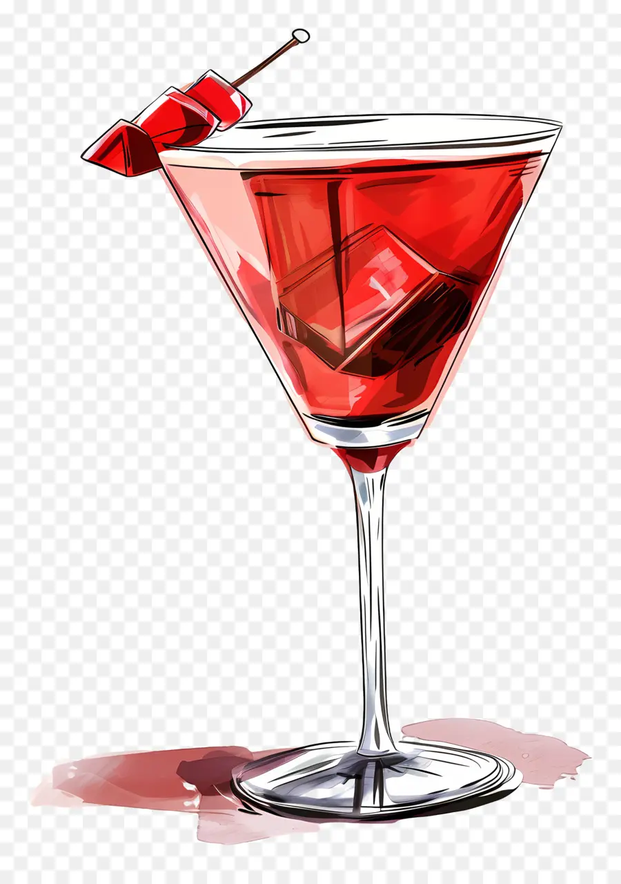 Cocktail Vermelho，Vermelho Bebida PNG