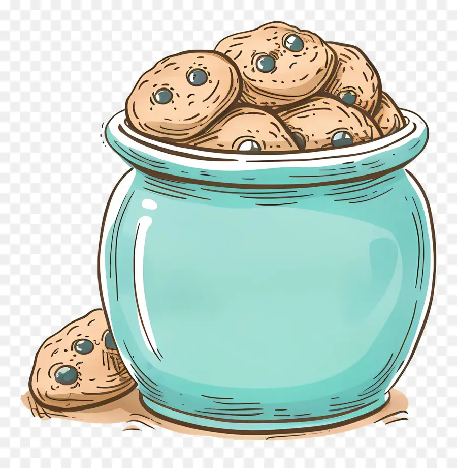 Cookie Jar，Biscoitos De Mirtilo PNG