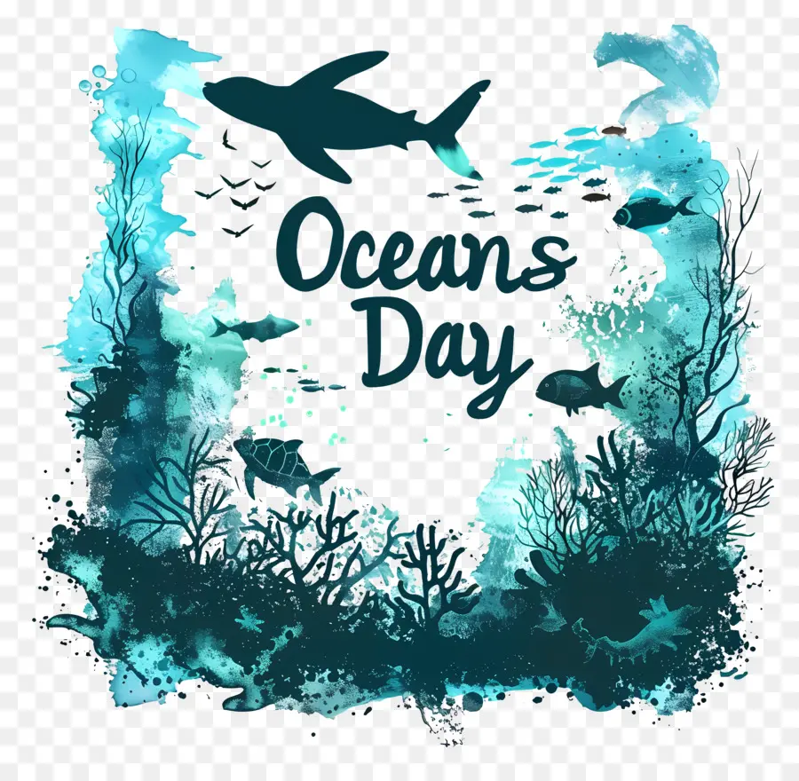 O Dia Mundial Dos Oceanos，Conservação Do Oceano PNG