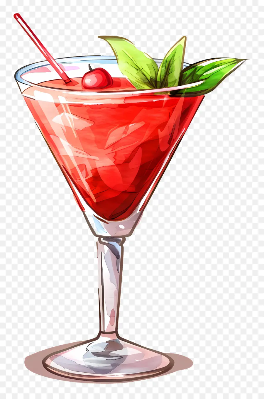 Cocktail Vermelho，Cocktail PNG