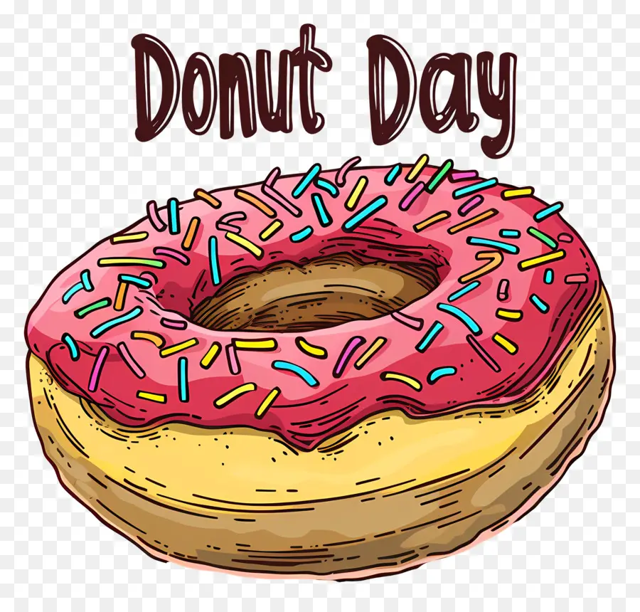 Dia Nacional Da Donut，Donut PNG