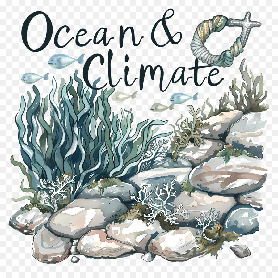 Dia Mundial Dos Oceanos，Oceano E Clima PNG