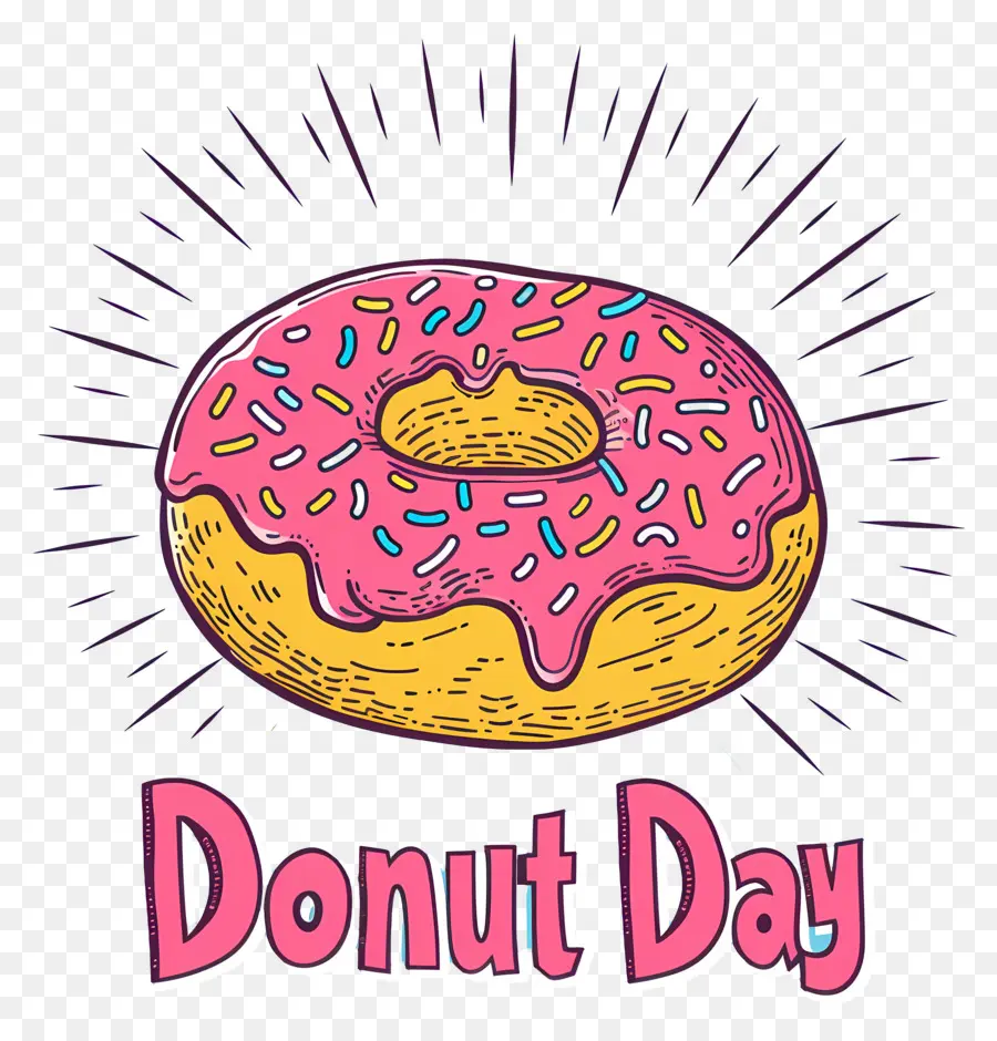 Dia Nacional Do Donut，Rosquinha PNG