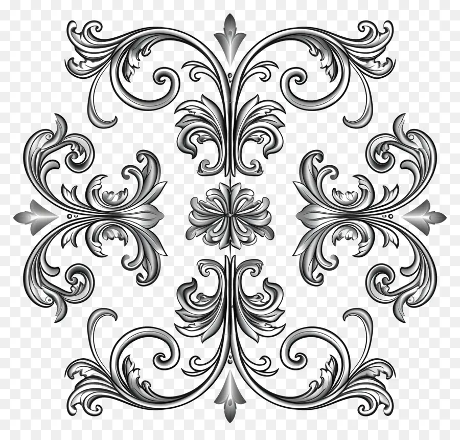 Linha Decorativa，Design Ornamentado PNG