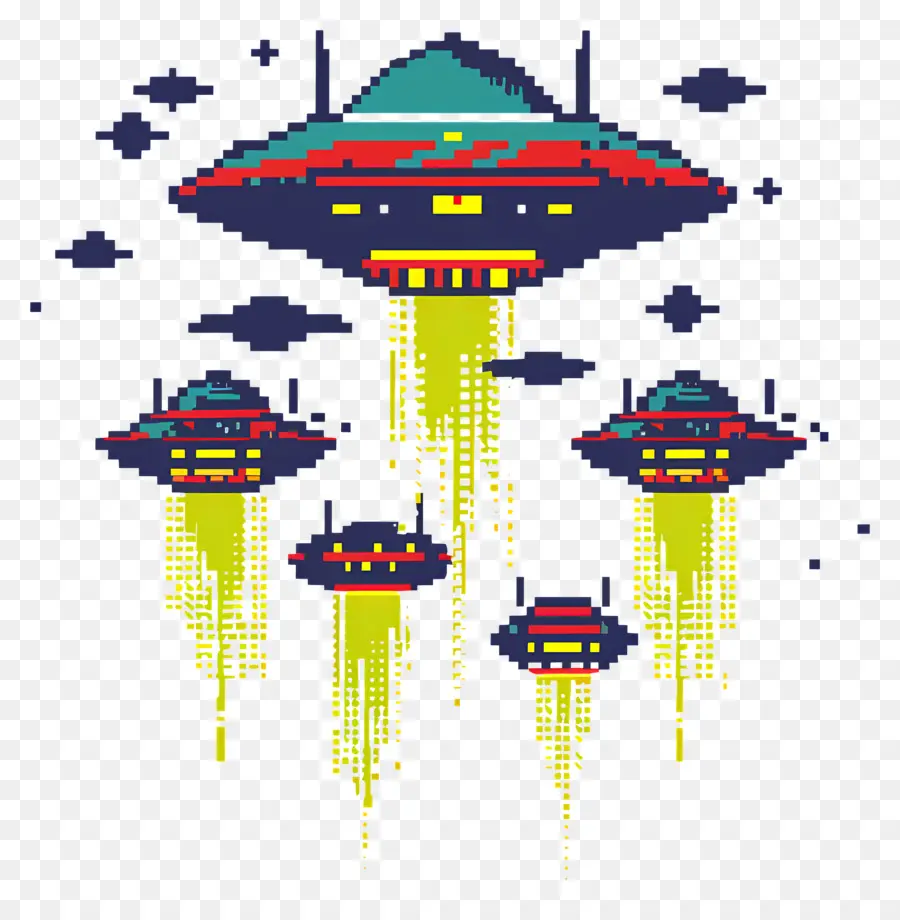 Invasores Do Espaço，Ufo PNG