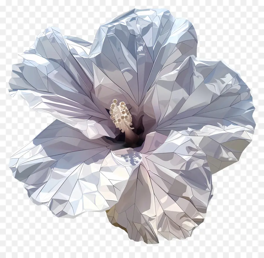 Digital Flor，Flor De Hibisco PNG