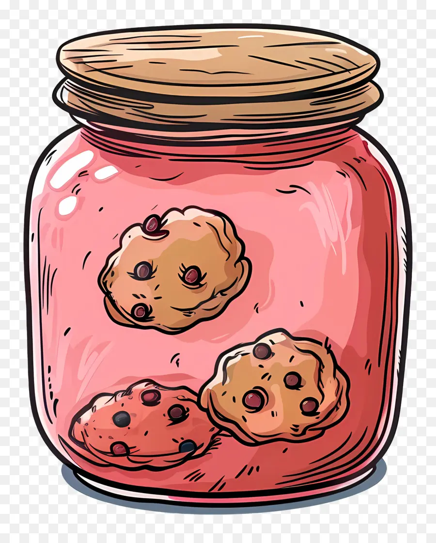 Cookie Jar，Jelly Jar PNG