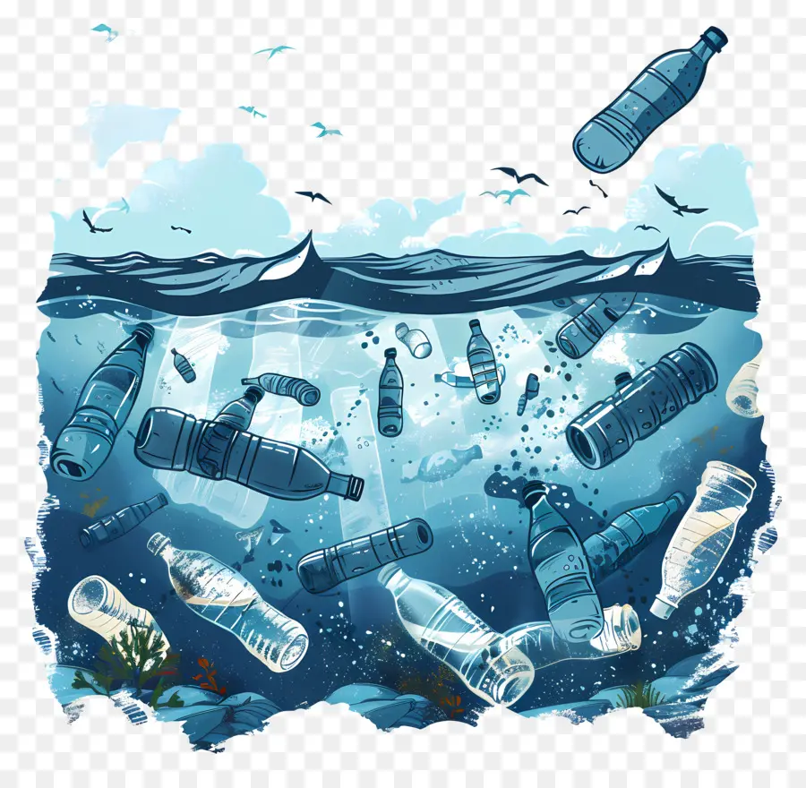 A Poluição Dos Oceanos，Impacto Ambiental PNG