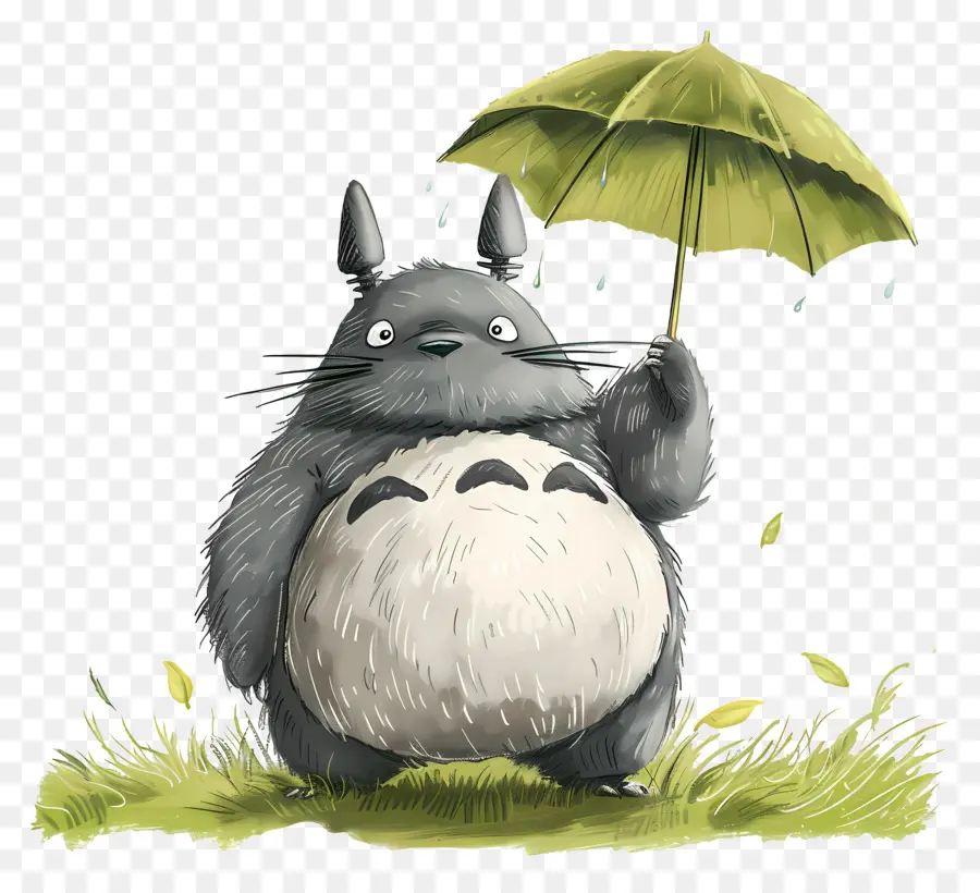 Totoro，Dia Chuvoso PNG