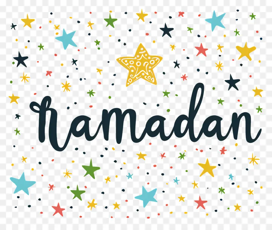 O Ramadã，Estrelas PNG