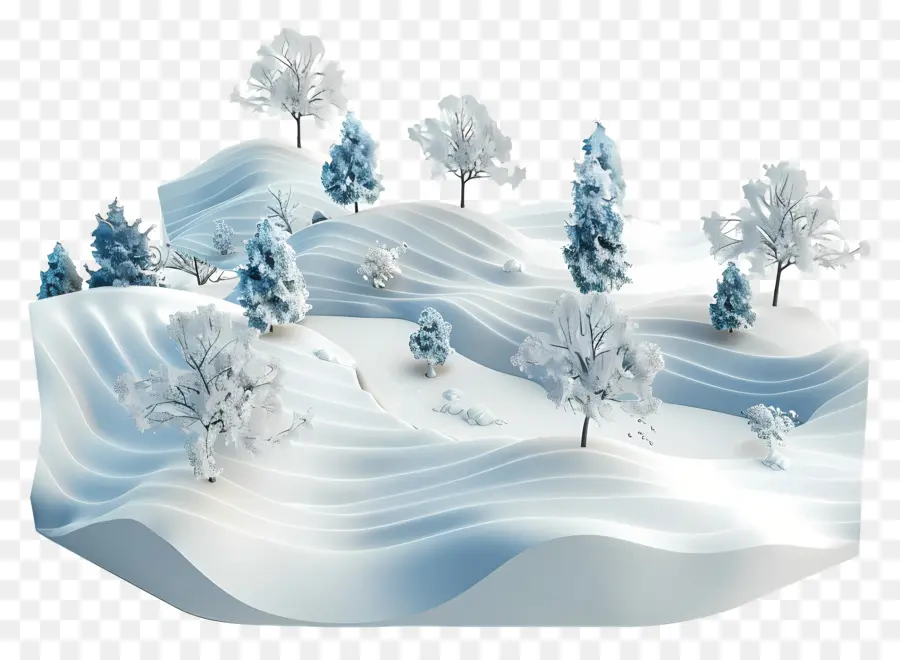 Neve Terra，Fundo De Inverno PNG