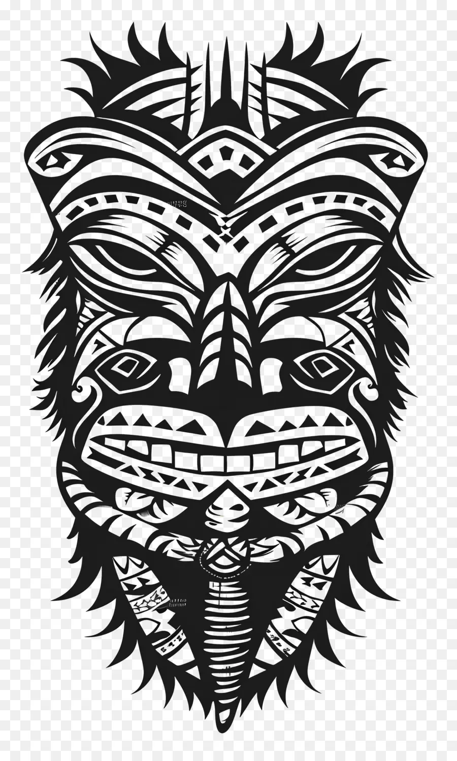 Polinésia Tatuagem，Tradicional Tatuagem PNG