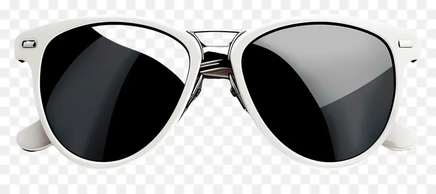 Design De óculos De Sol，óculos De Sol Branco PNG