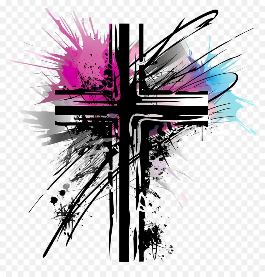 Cruz Cristã，A Arte Abstrata PNG