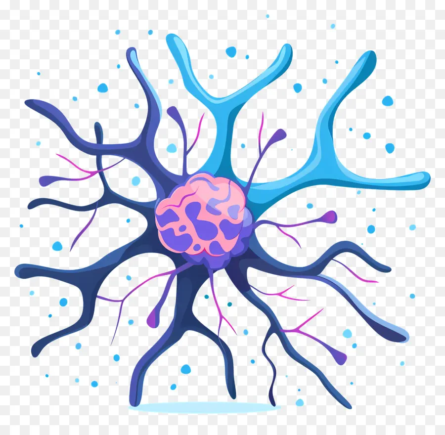 Neurônios，Células Do Cérebro PNG