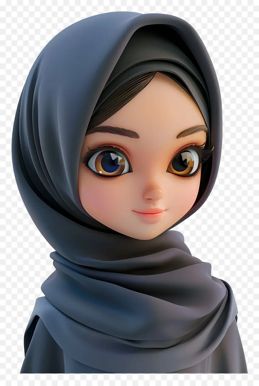 Hijab，Garota Animada PNG