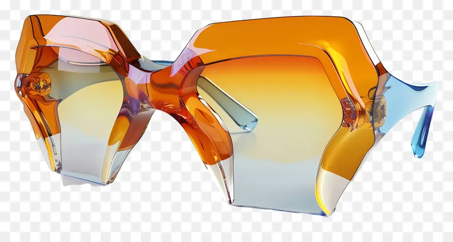 Design De óculos De Sol，Óculos De Plástico Transparentes PNG