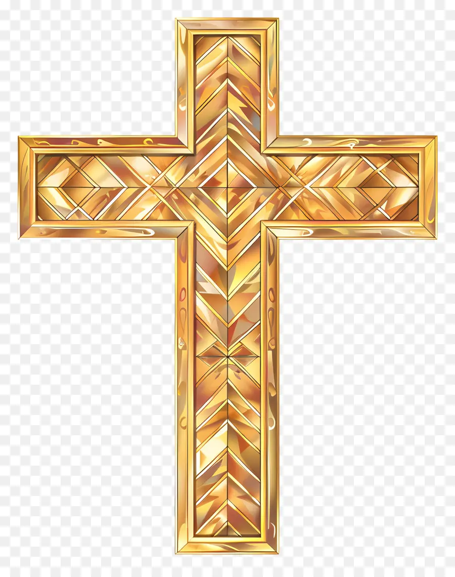 Cruz Cristã，Golden Cross PNG