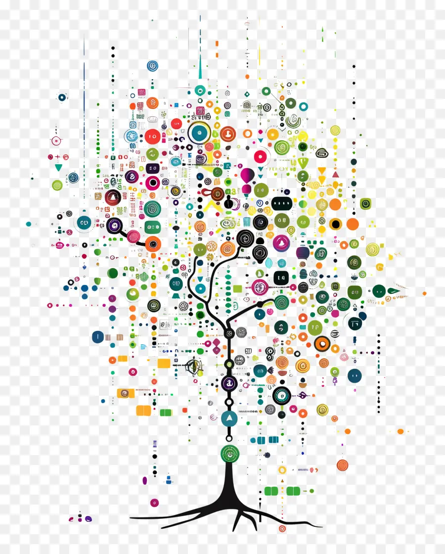 Big Data，árvore PNG