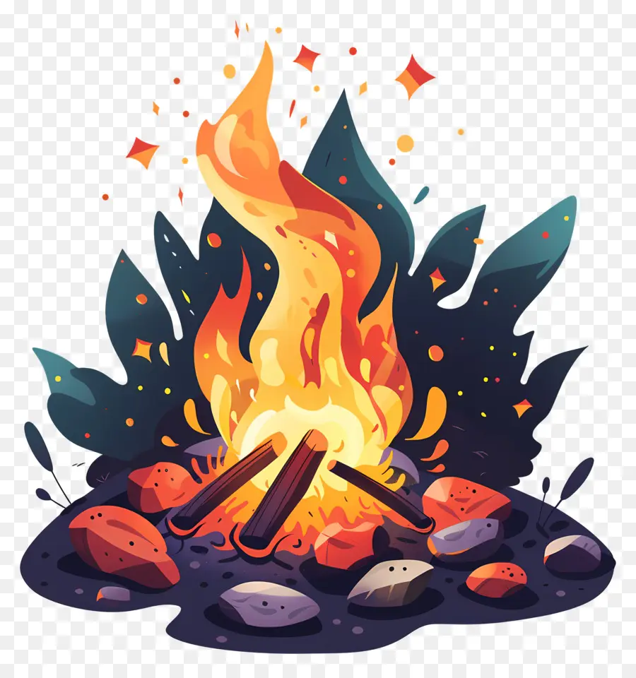 Fogueira，Campfire PNG
