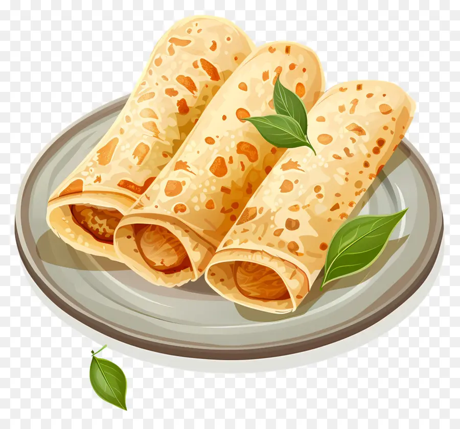 Dosa Indiana，Dosa PNG