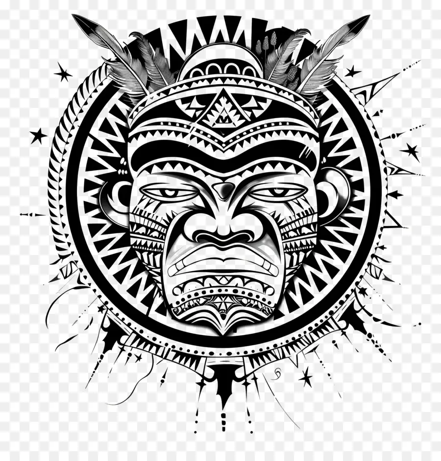 Polinésia Tatuagem，Indígenas PNG