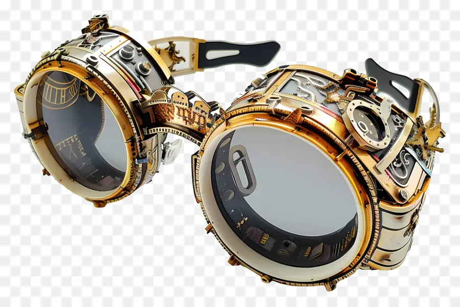 Design De óculos De Sol，óculos De Moldura De Ouro PNG
