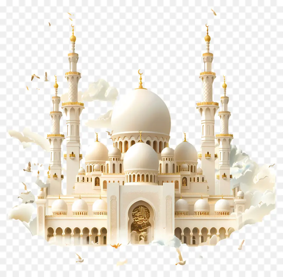 Eid Aladha，Grande Mesquita Dubai PNG