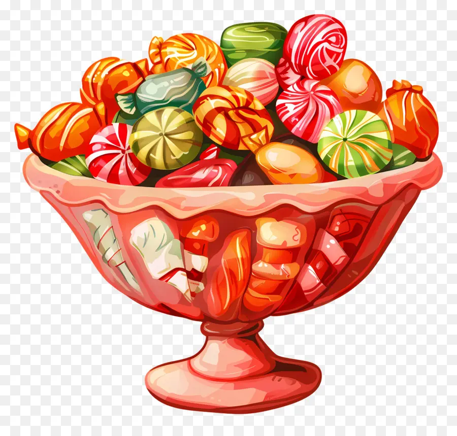 Uma Tigela De Doces，Candy PNG