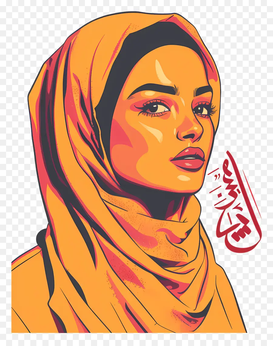 Hijab，Mulher Muçulmana PNG