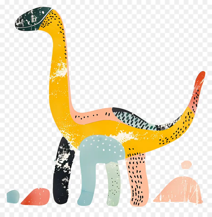 Dinossauro，A Arte Abstrata PNG